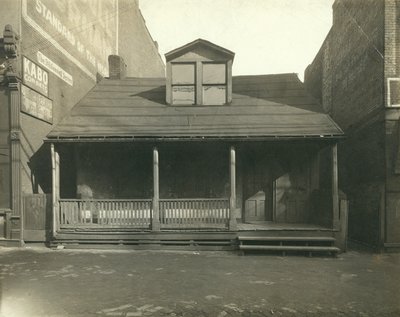 Joseph Labadie Residence, Fourth Street on the East Side South of Poplar by Unknown